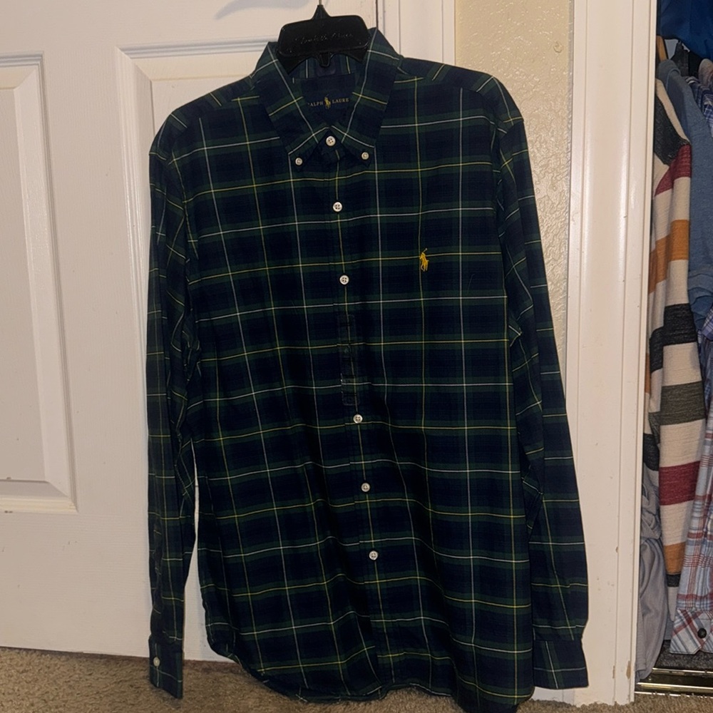 ralph lauren button up